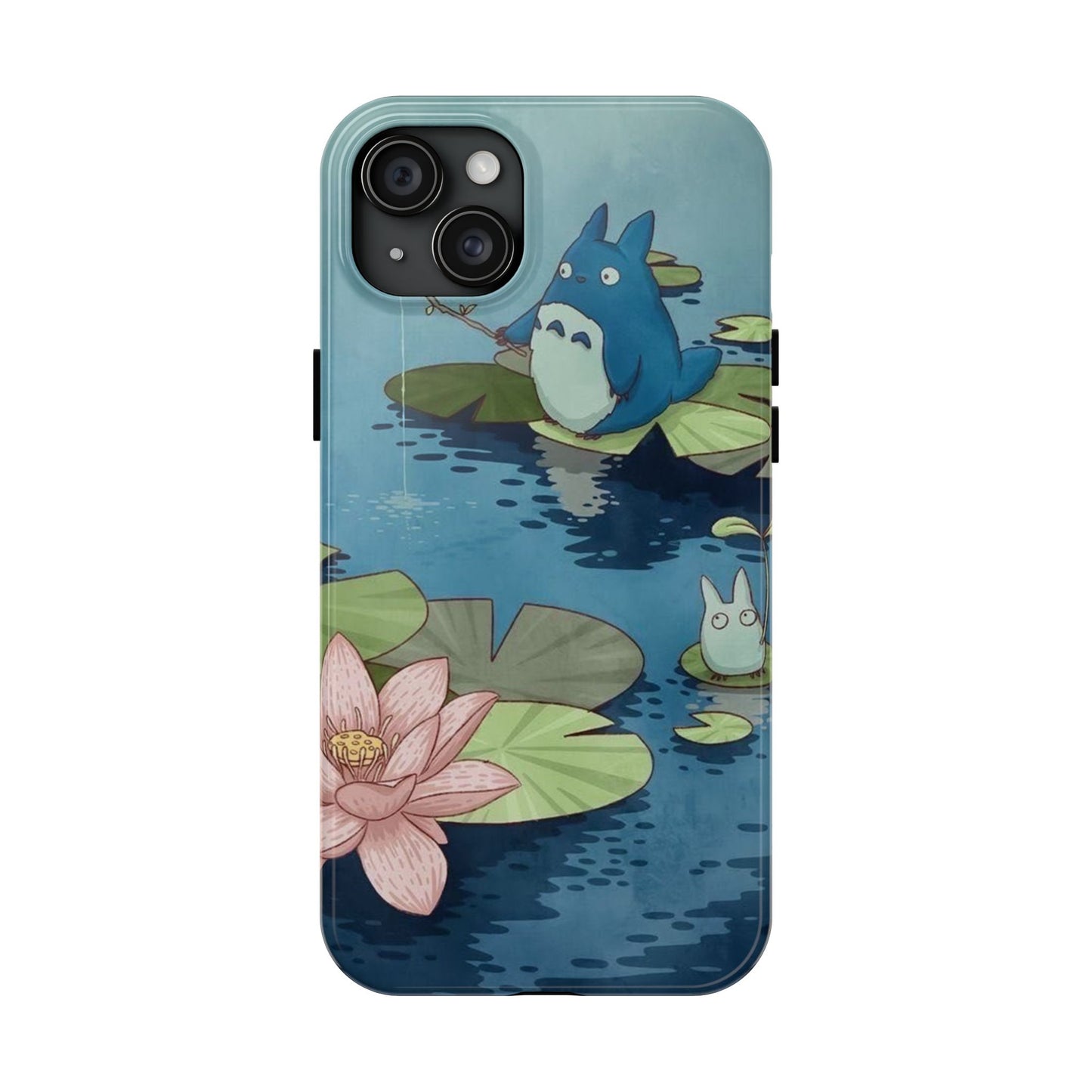 Totoro LilyPad iPhone Case