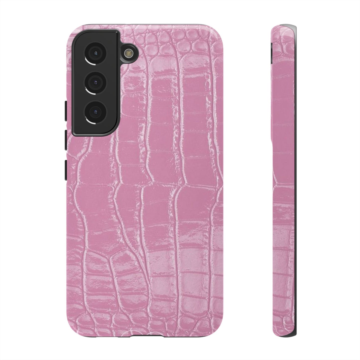 Pink Leather iPhone Case