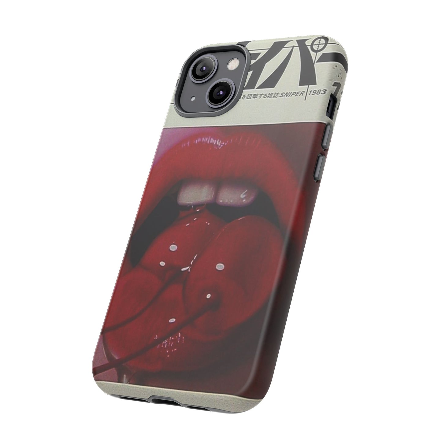 Cherry Lips iPhone Case