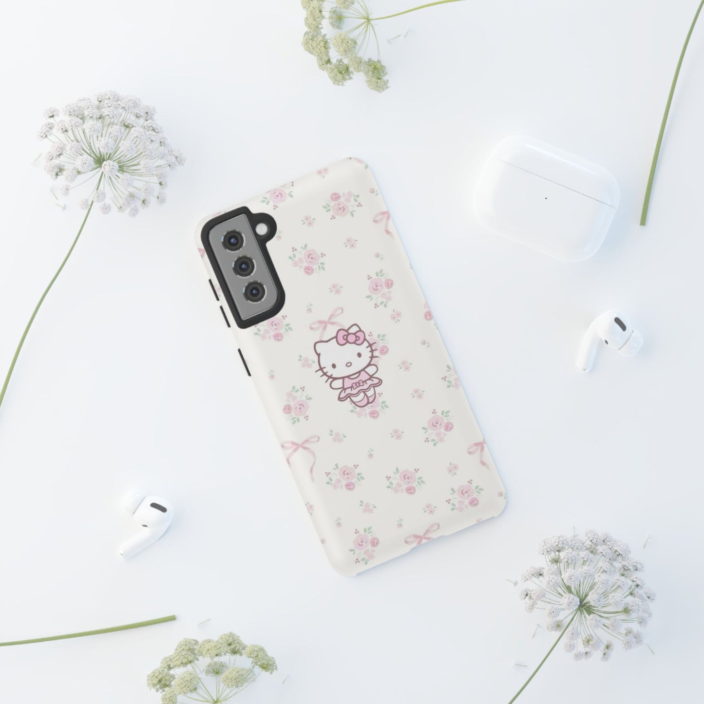 Hello Kitty Flower Wall Phone Case