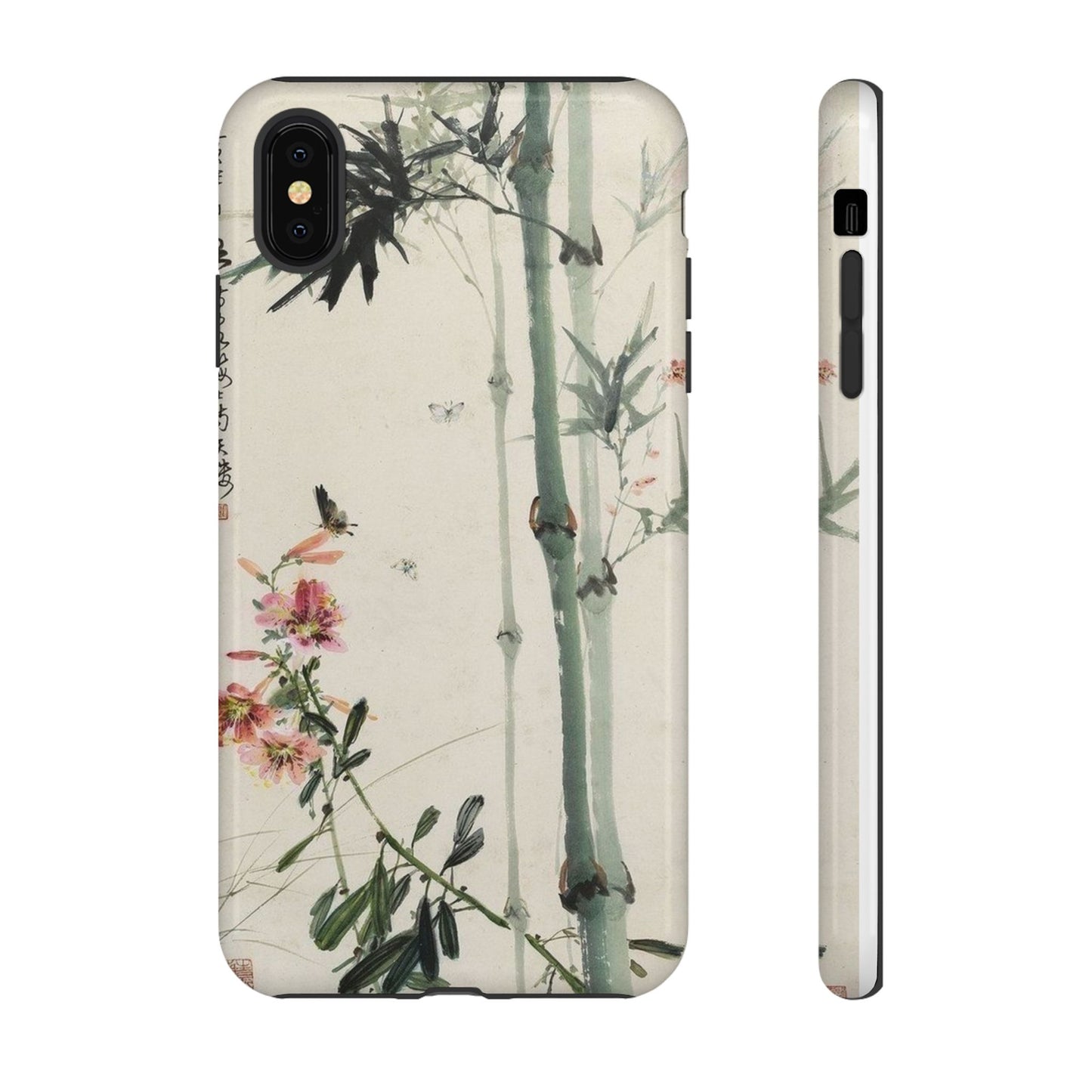 Bamboo Painting iPhone Case