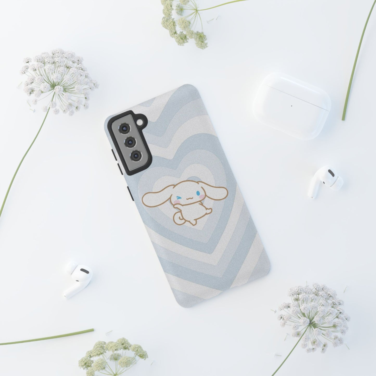 Cinnamoroll Heart Ring Phone Case