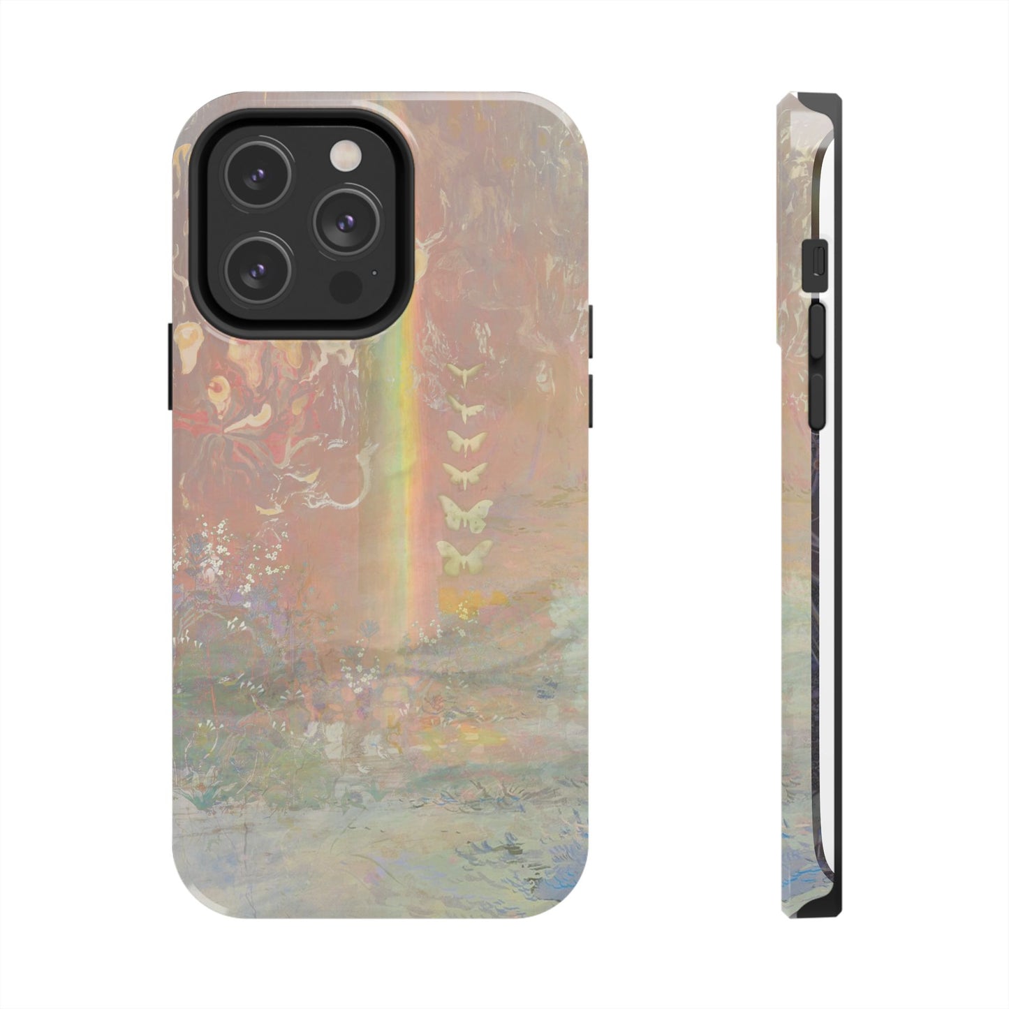 Rainbow Light Painting iPhone Case