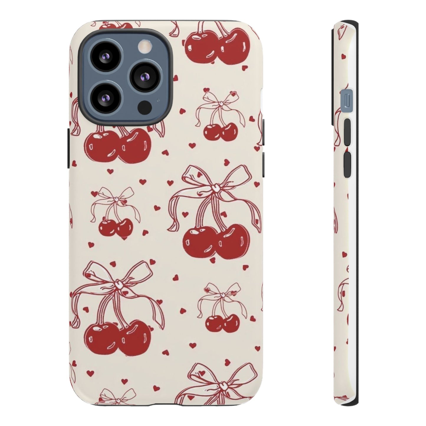 Cherry Bows iPhone Case