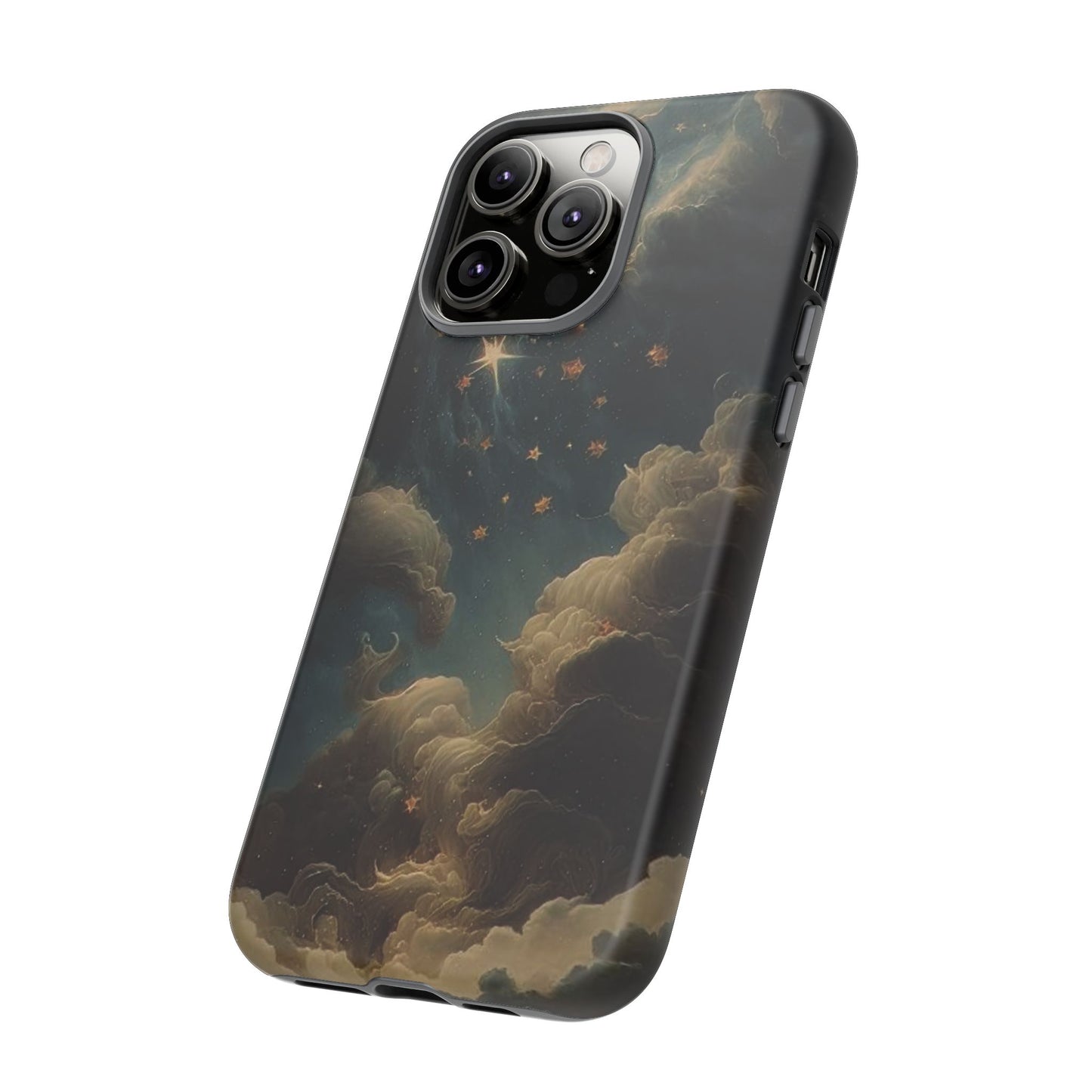 Cloudy Stars iPhone Case