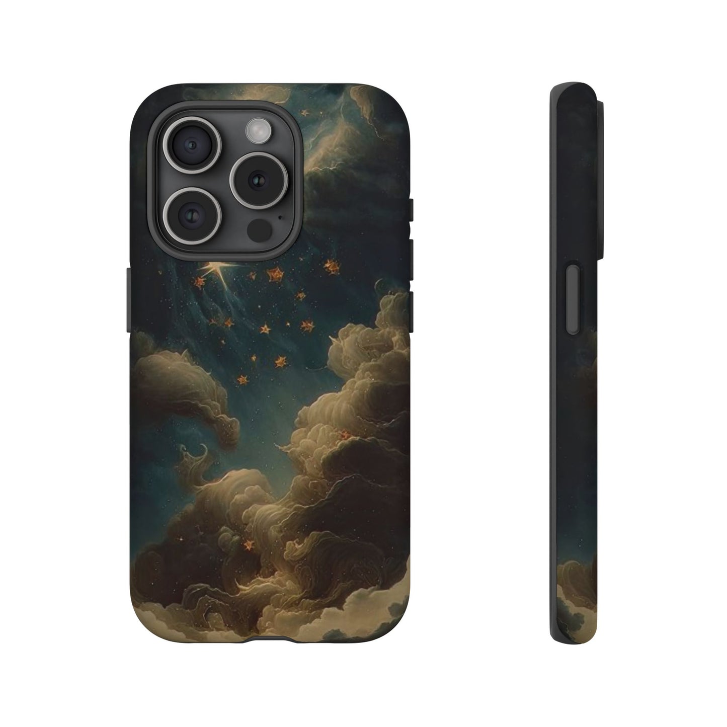 Cloudy Stars iPhone Case