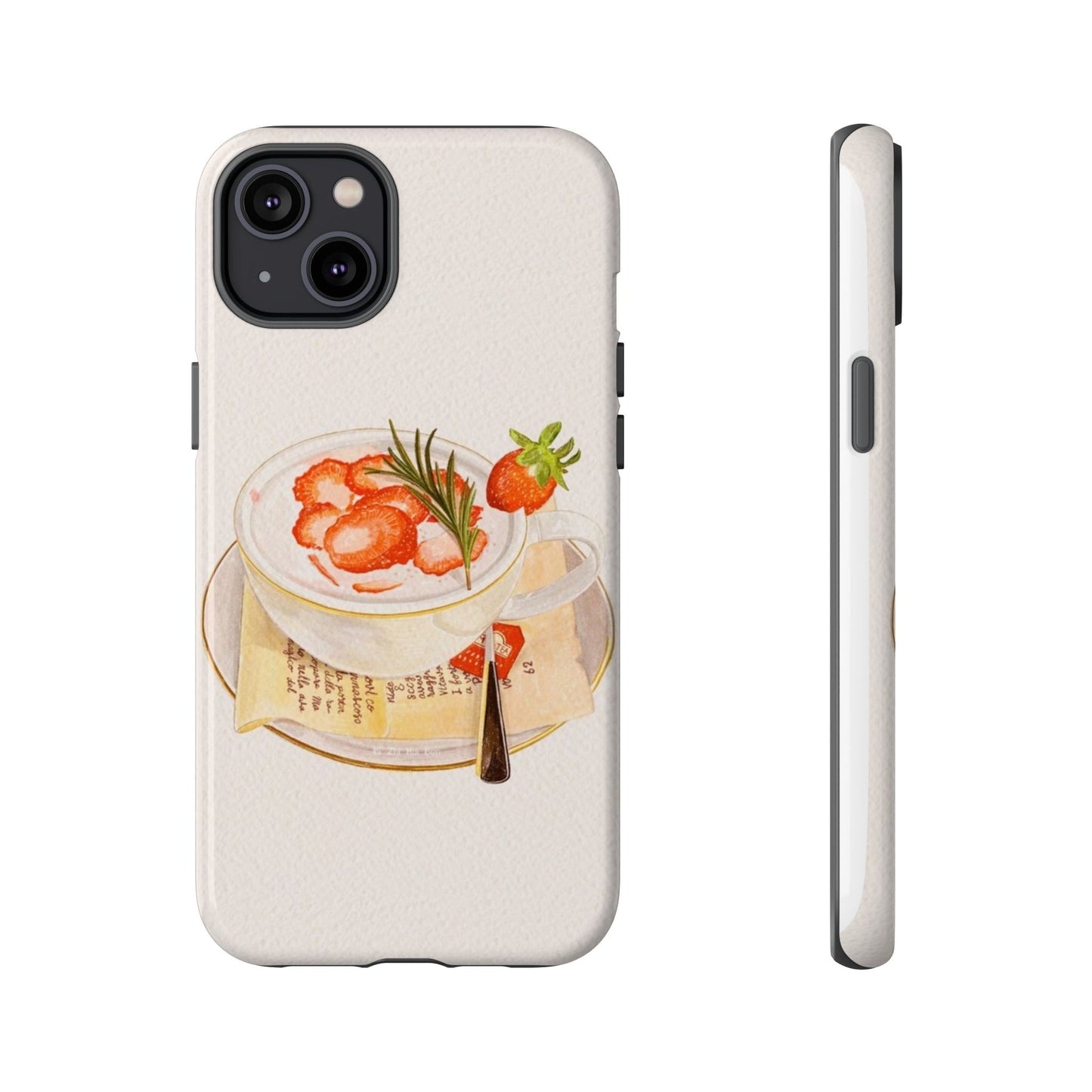 Strawberry Cream iPhone Case