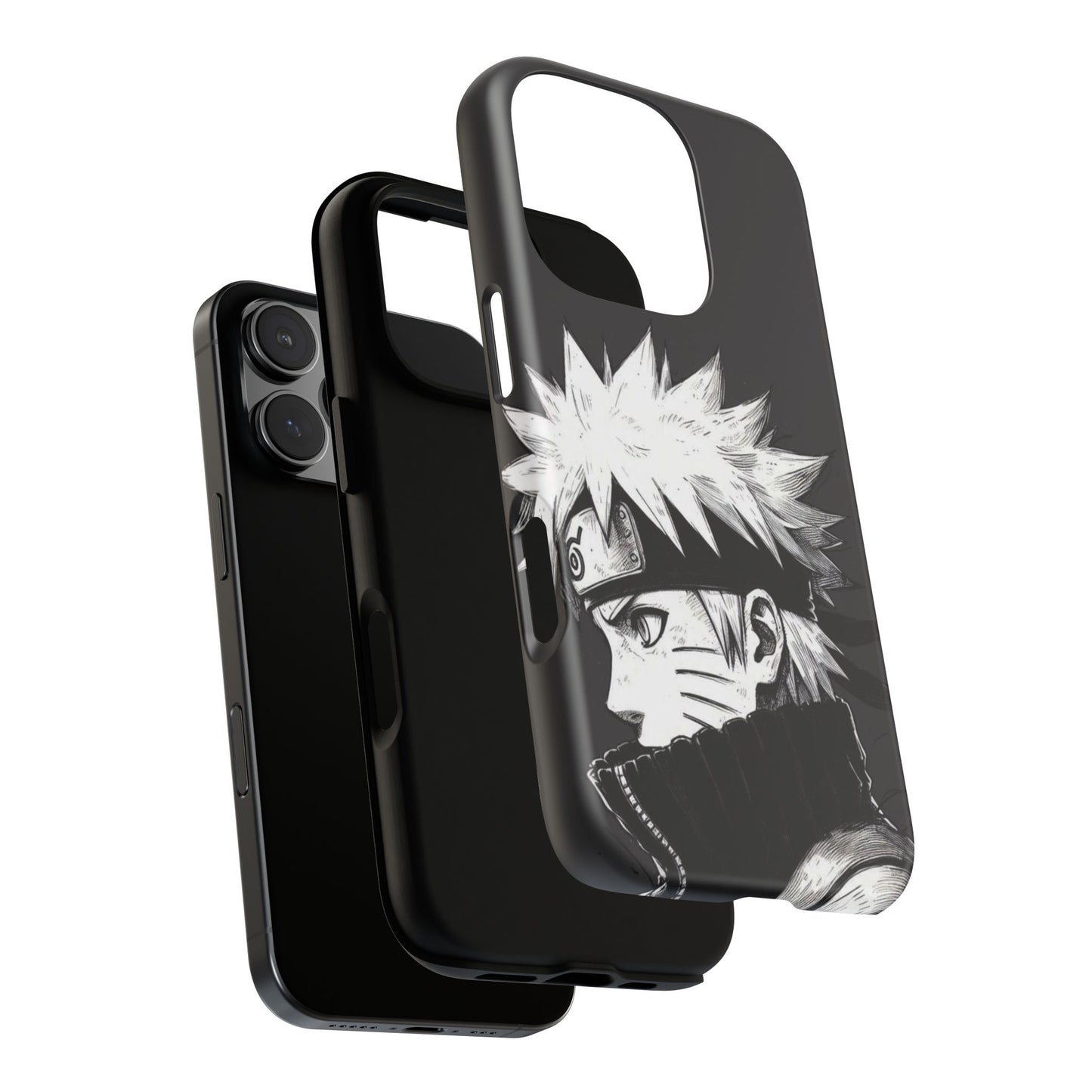 Black Naruto Clipart Phone Case