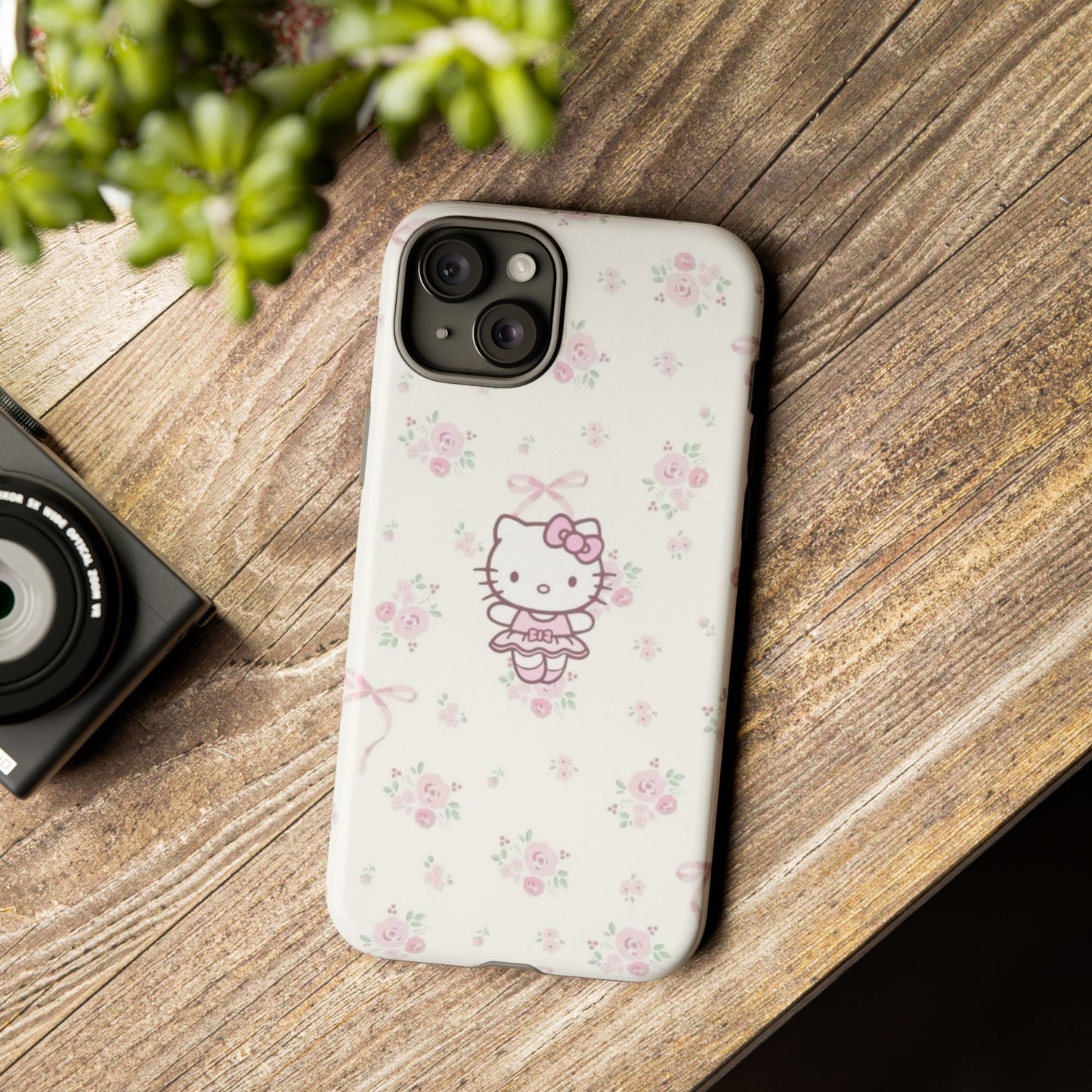 Hello Kitty Flower Wall Phone Case