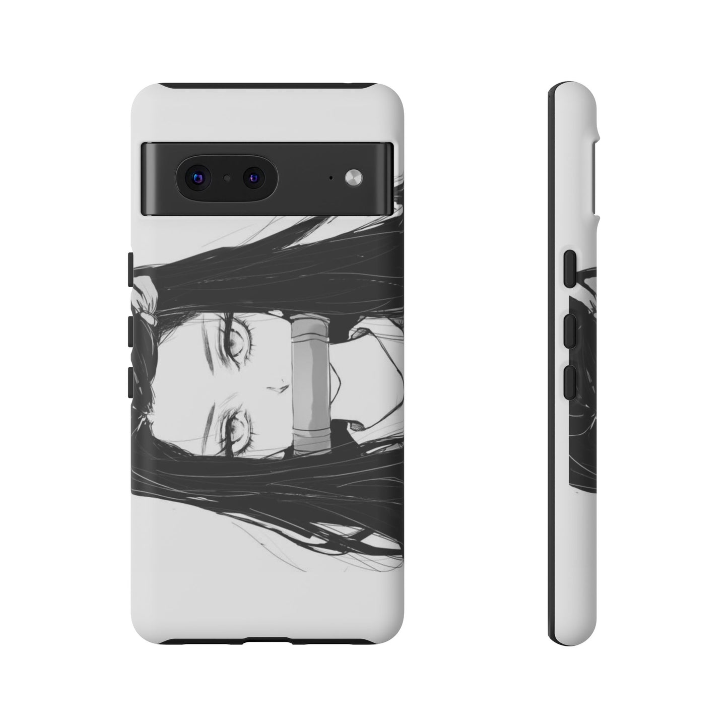 White Nezuko Kamado Clipart Phone Case