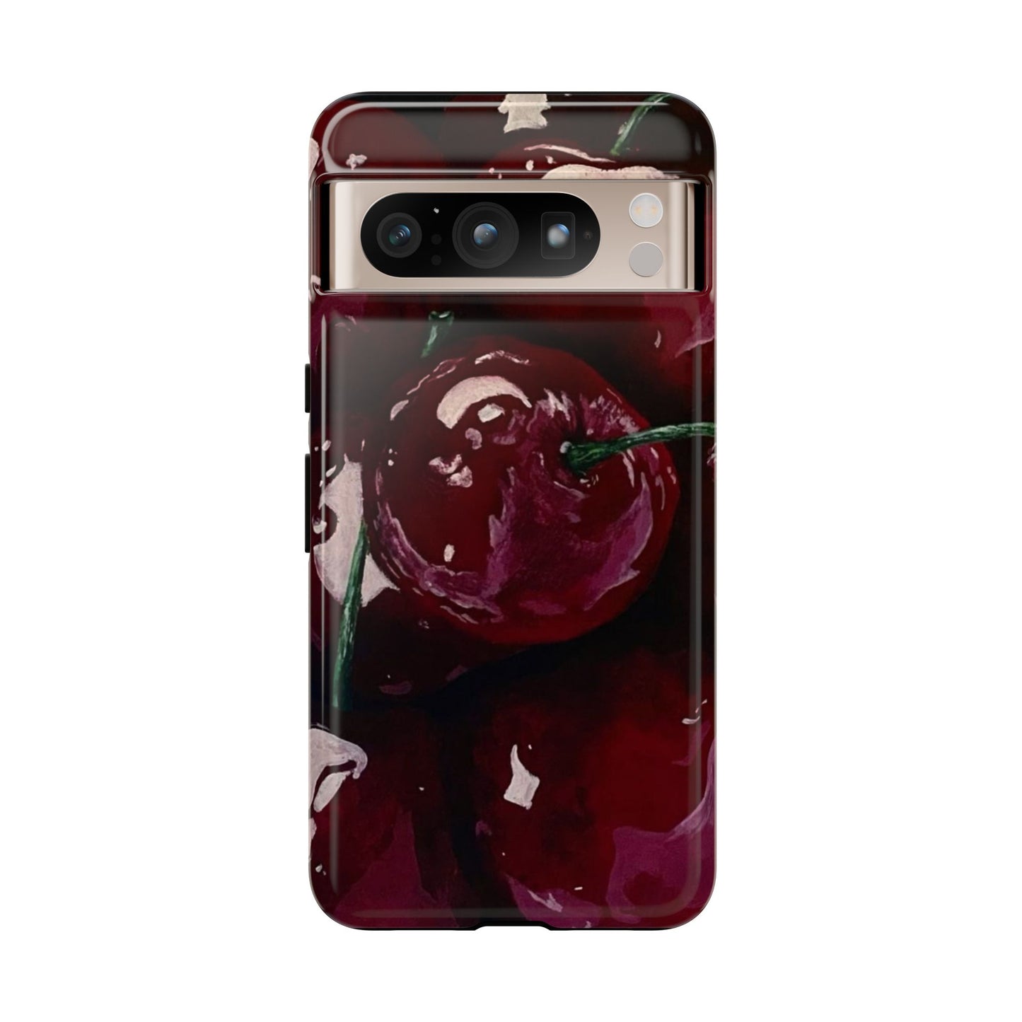 Cherry Painting iPhone Case