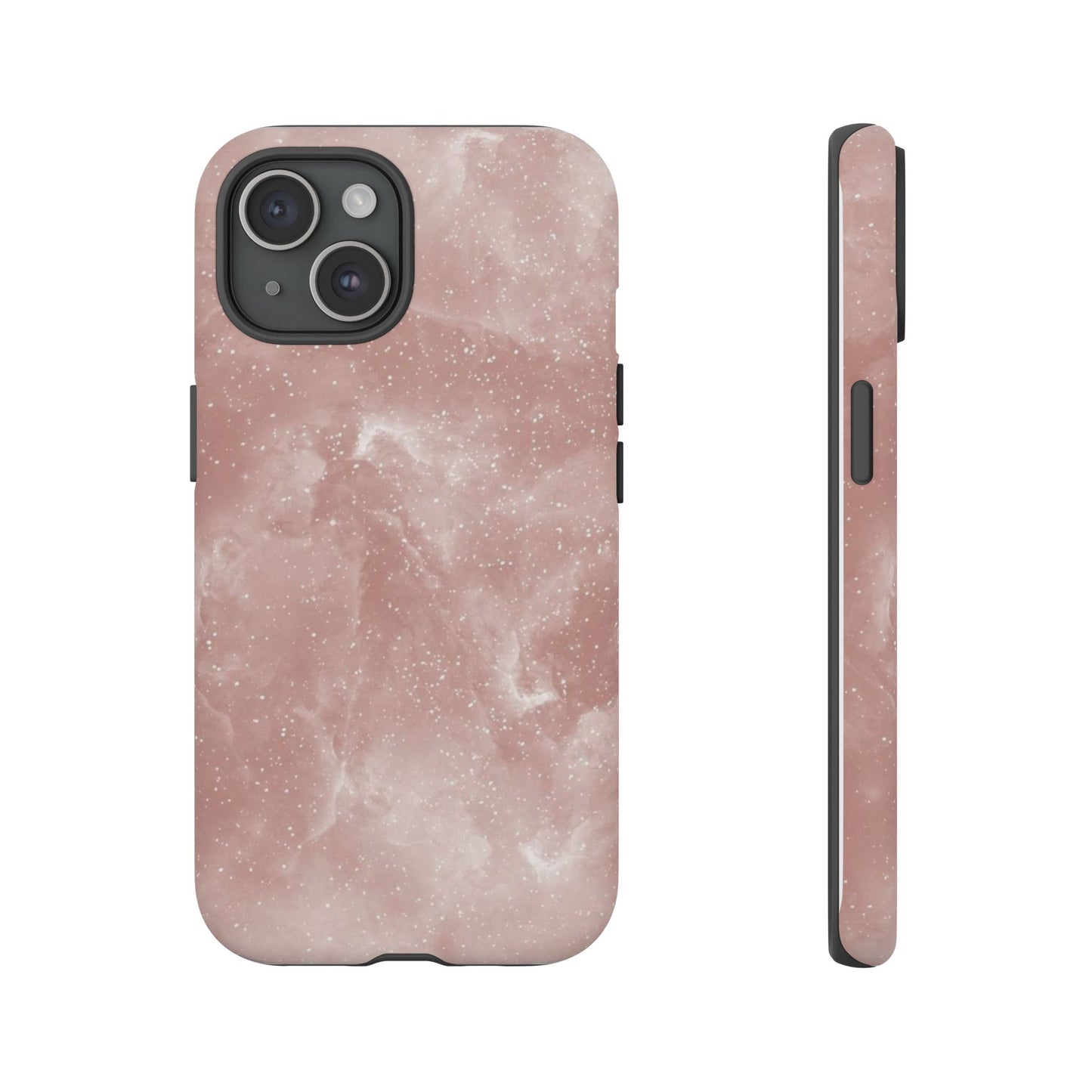 Rose Quartz Glitter iPhone Case