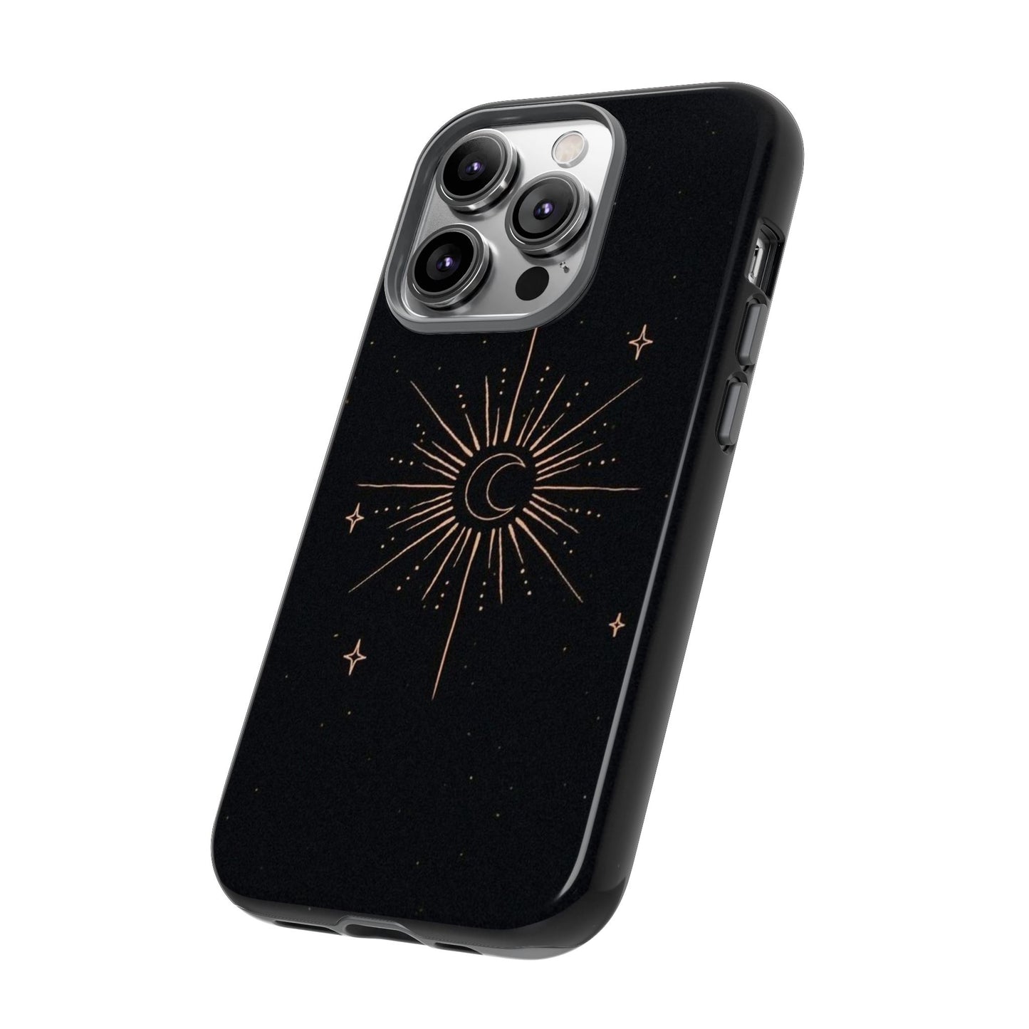 Golden Stars iPhone Case