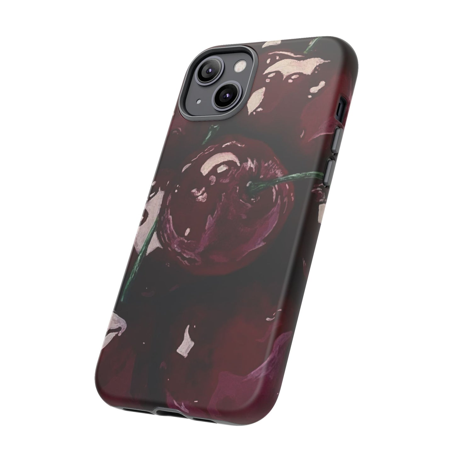 Cherry Painting iPhone Case