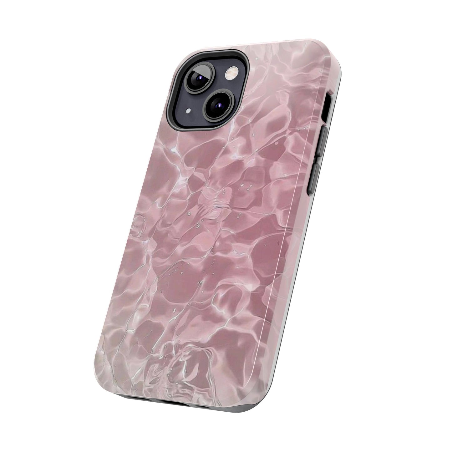 Pink Waves iPhone Case