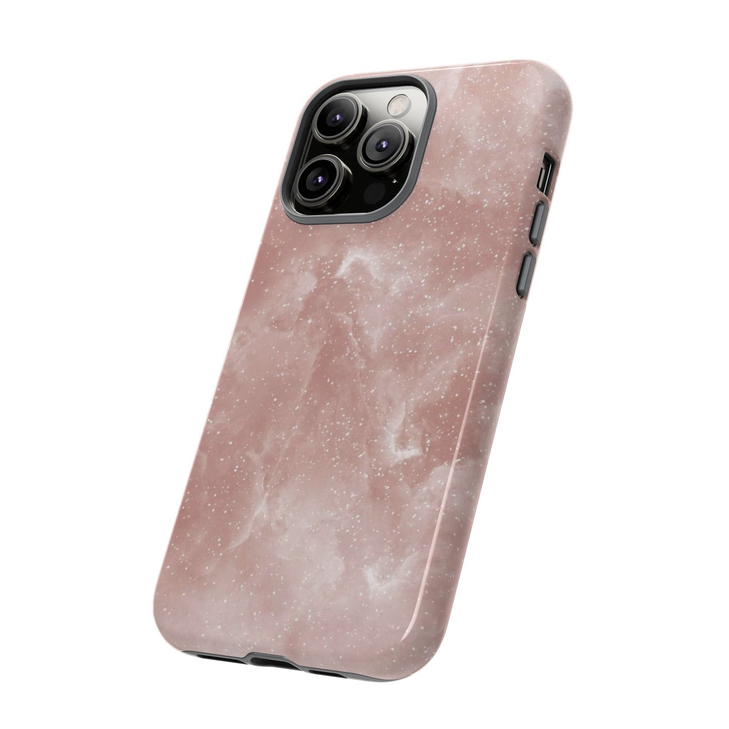 Rose Quartz Glitter iPhone Case