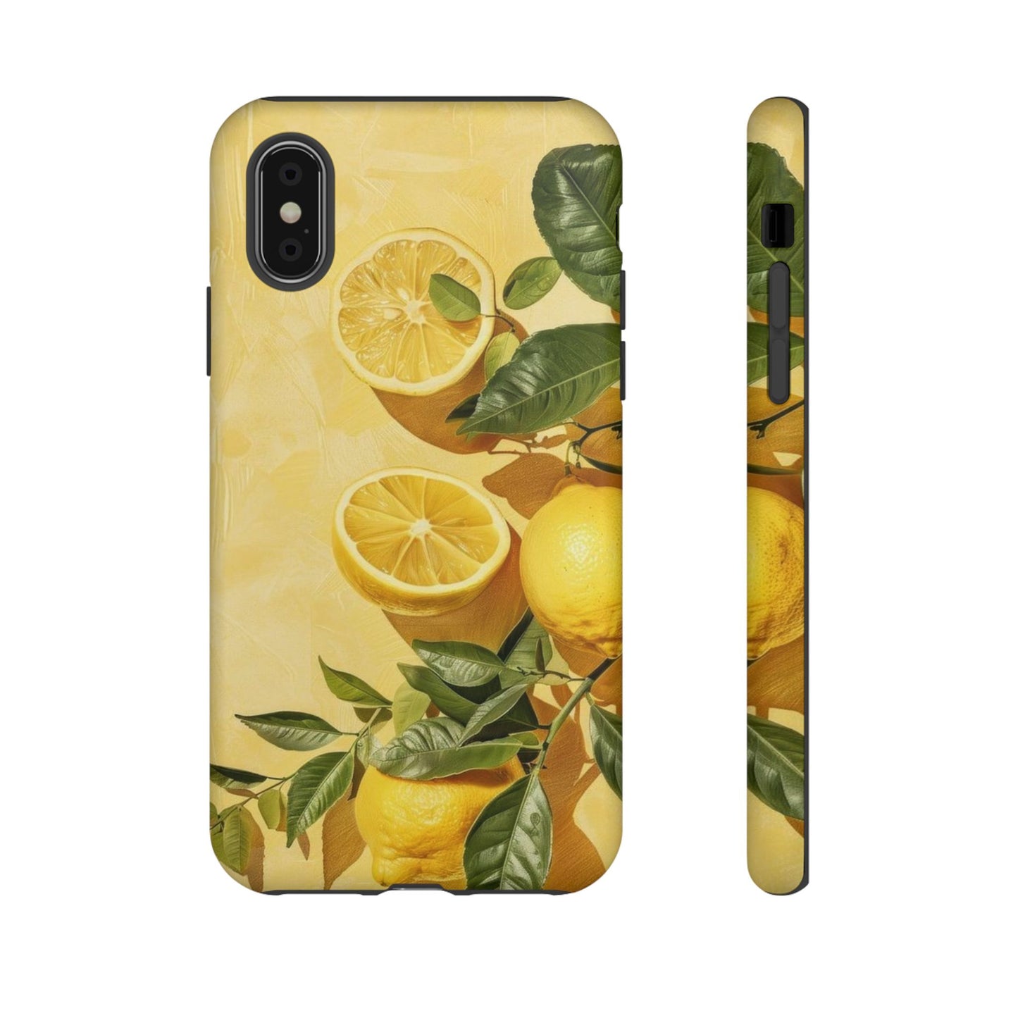 Lemon Wall iPhone Case