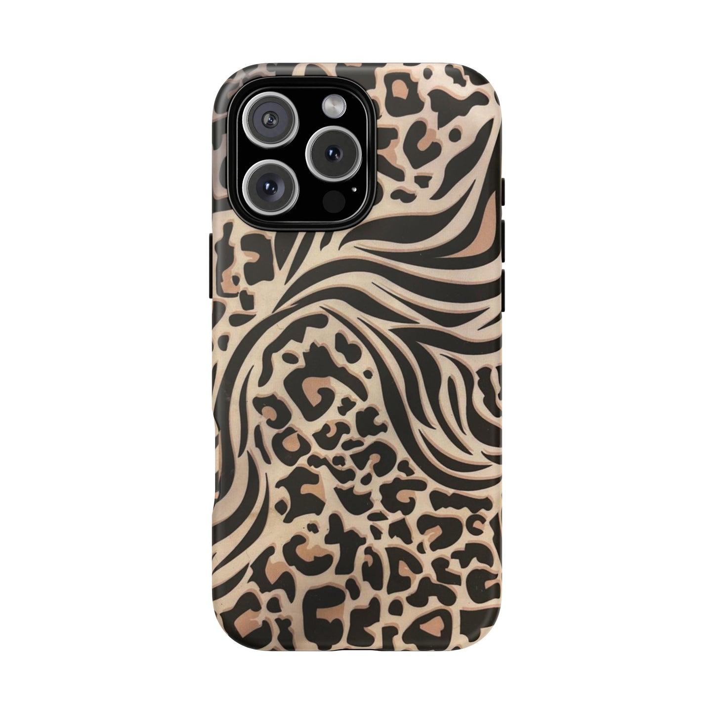 Cheetah Zebra iPhone Case