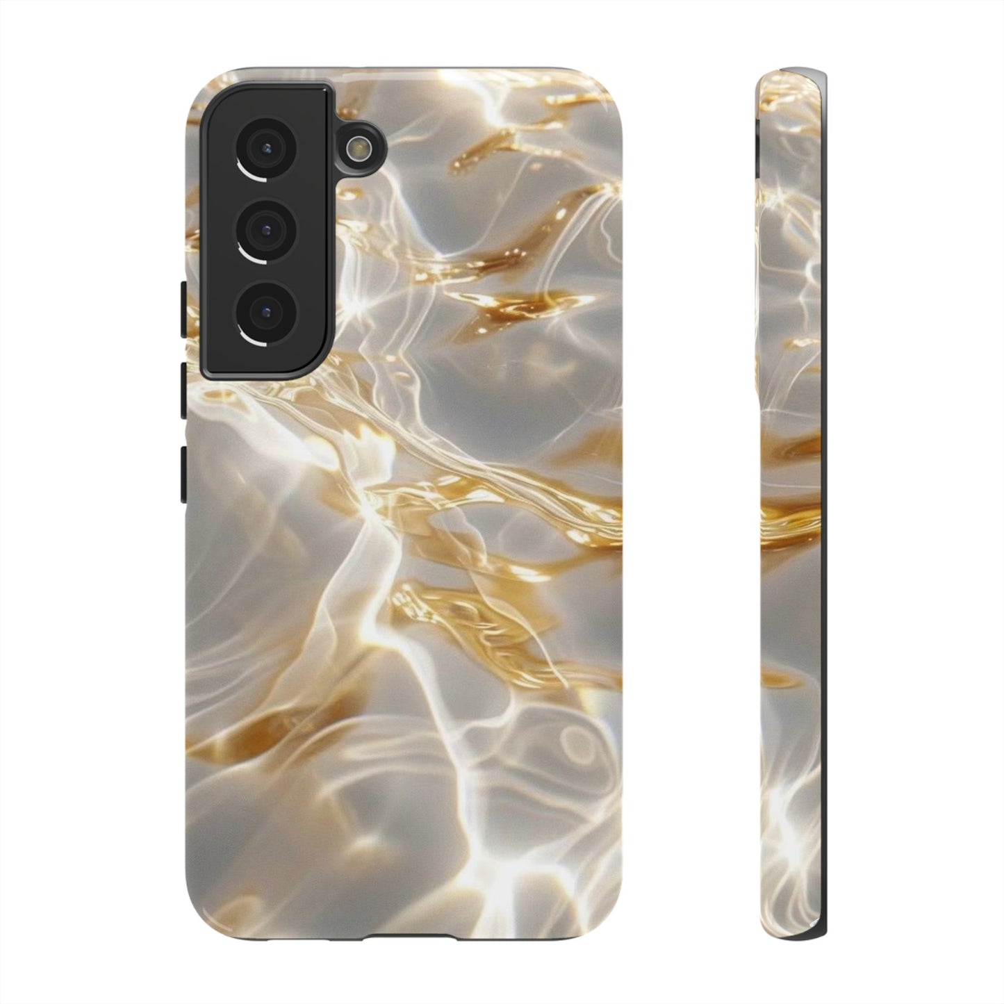 Golden Wave iPhone Case