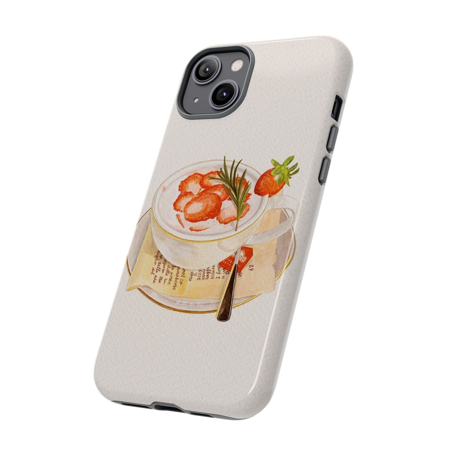 Strawberry Cream iPhone Case