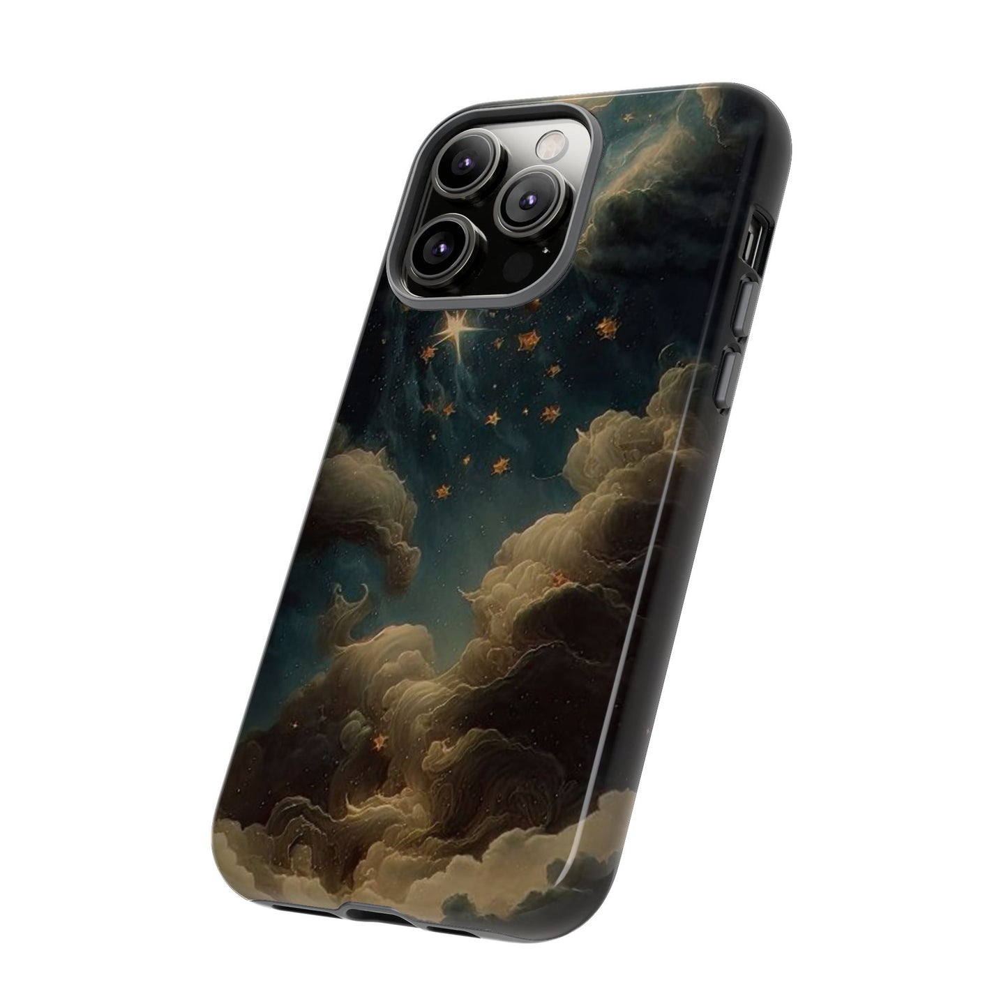 Cloudy Stars iPhone Case