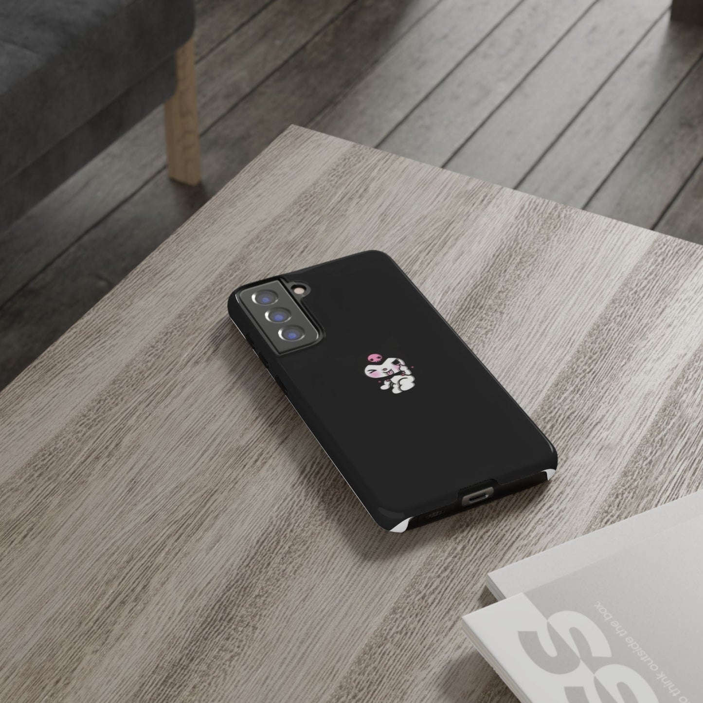 Black Kuromi Shadow Phone Case