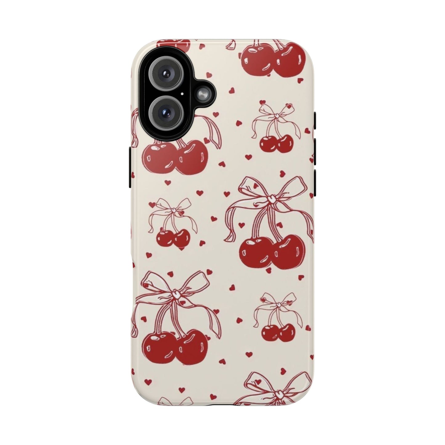 Cherry Bows iPhone Case