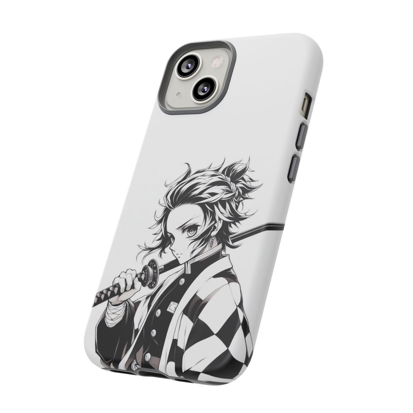 White Kamado Tanjiro Phone Case