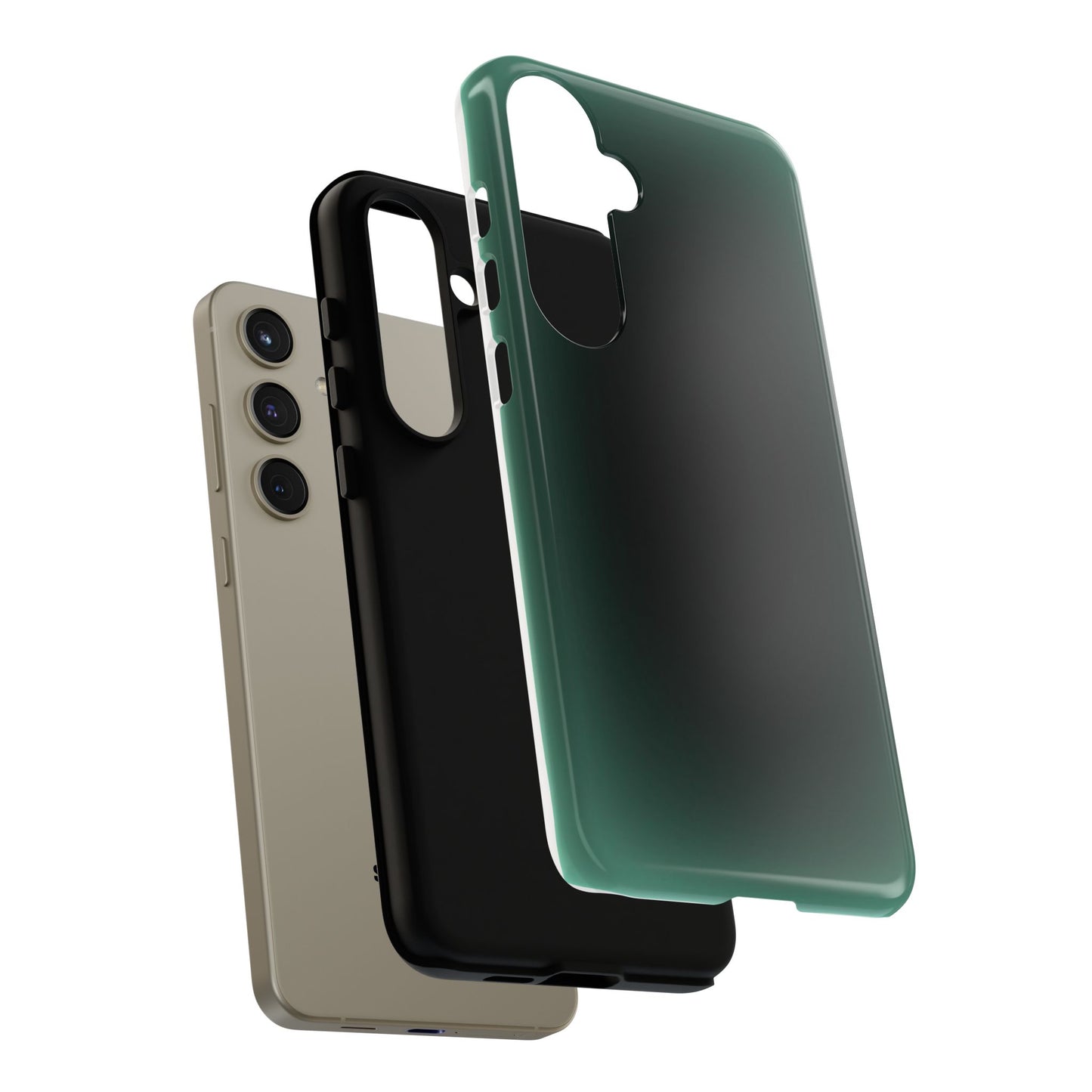 Midnight Green Aura Phone Case