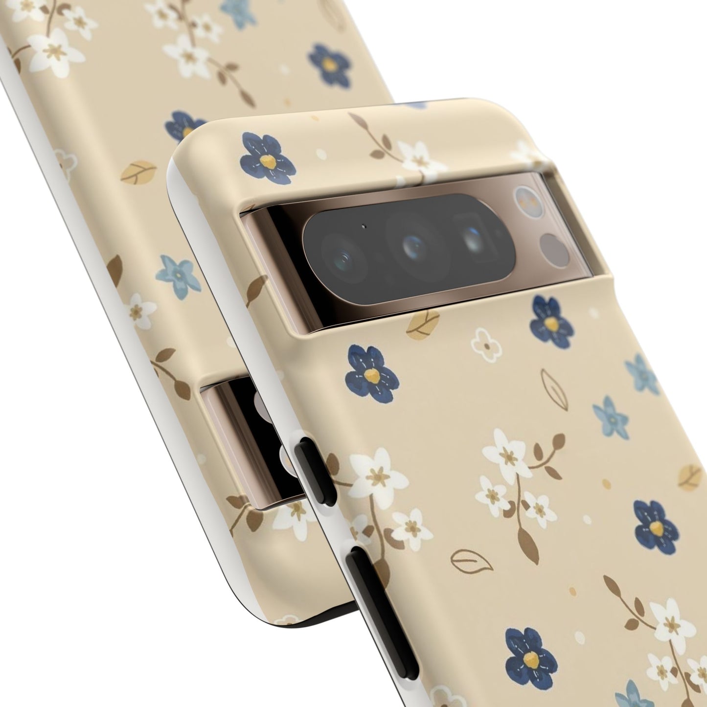 Navy Daisy Phone Case