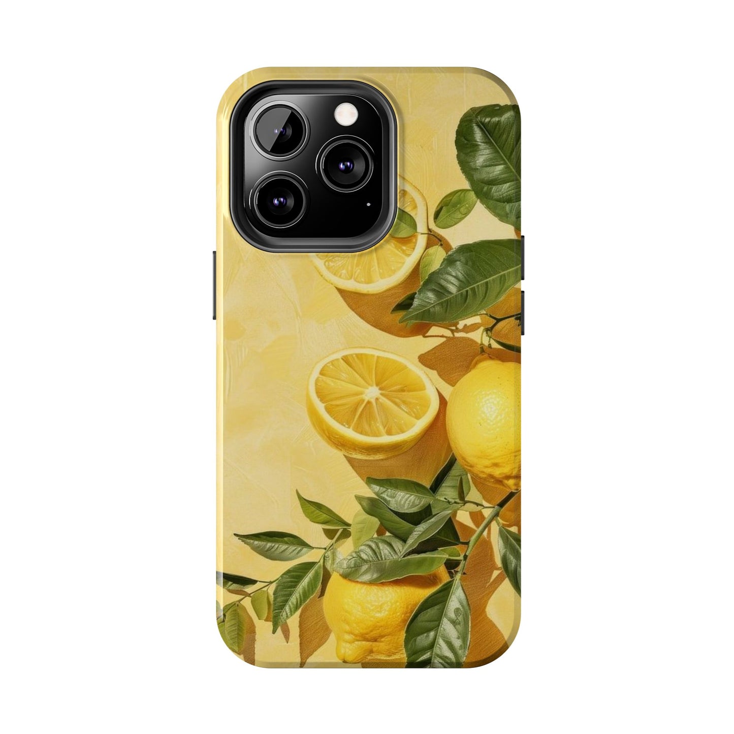 Lemon Wall iPhone Case