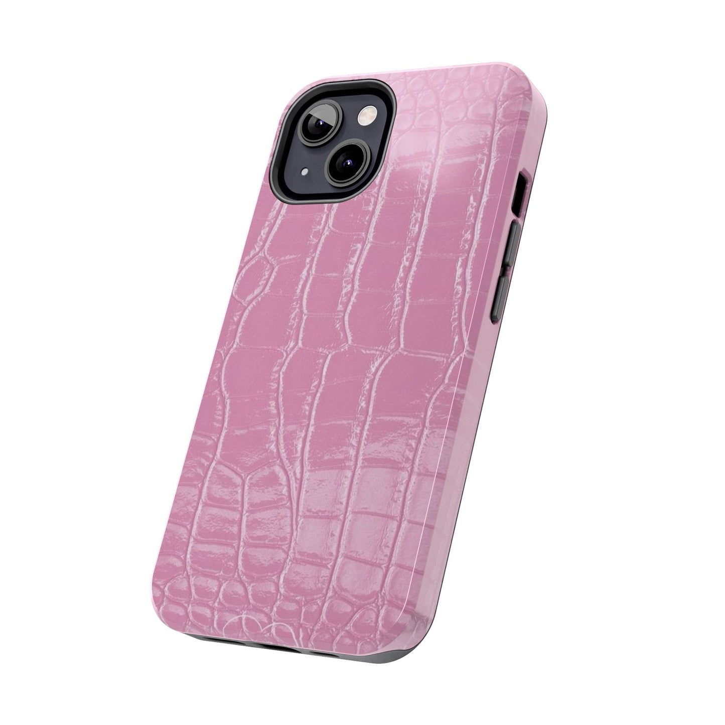 Pink Leather iPhone Case