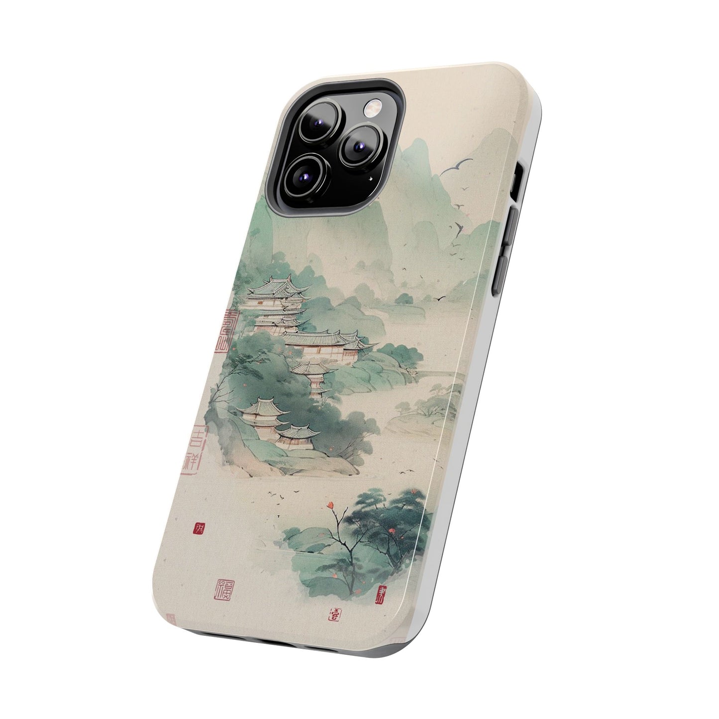 Mountain Village iPhone Case