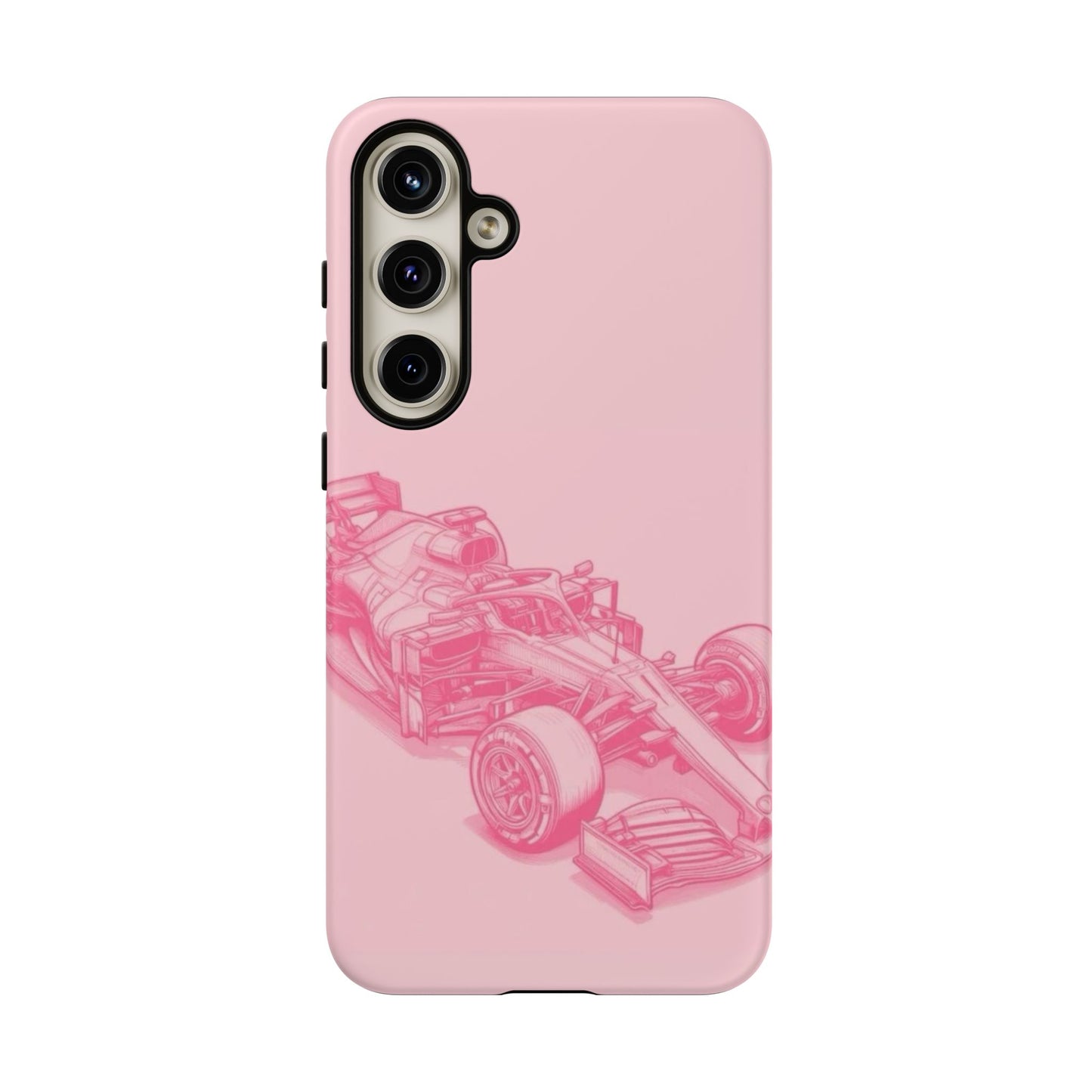 Pink Racecar iPhone Case