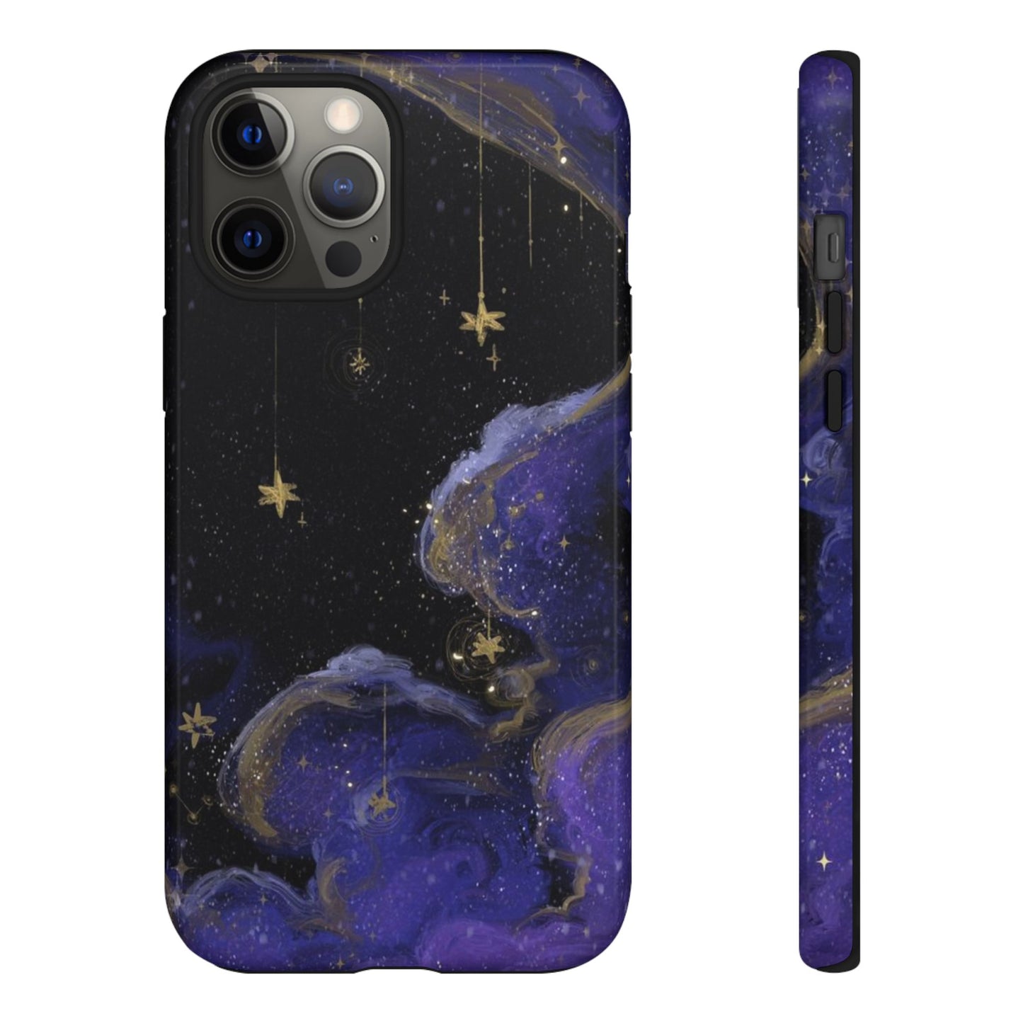 Cloudy Stars iPhone Case