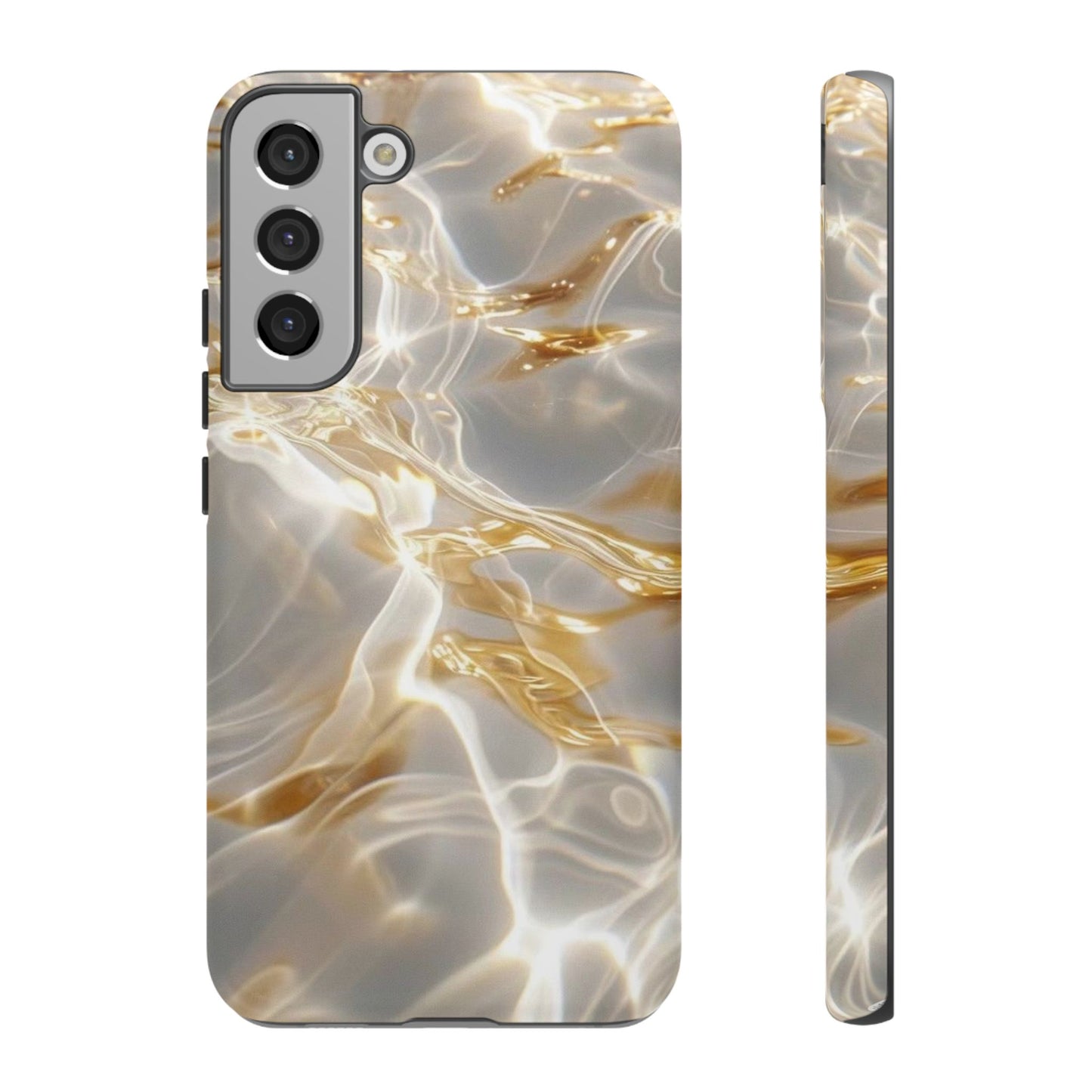 Golden Wave iPhone Case