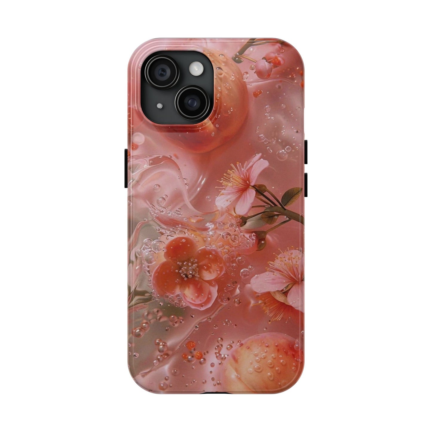 Peach Lily  iPhone Case