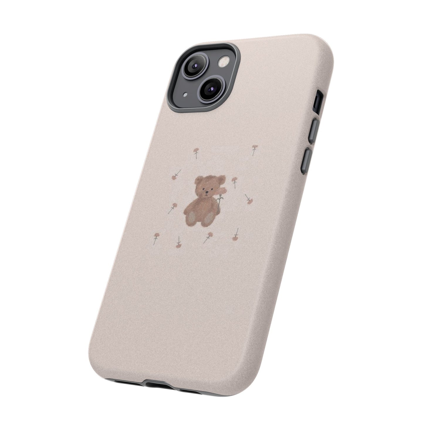 Teddy Floral iPhone Case