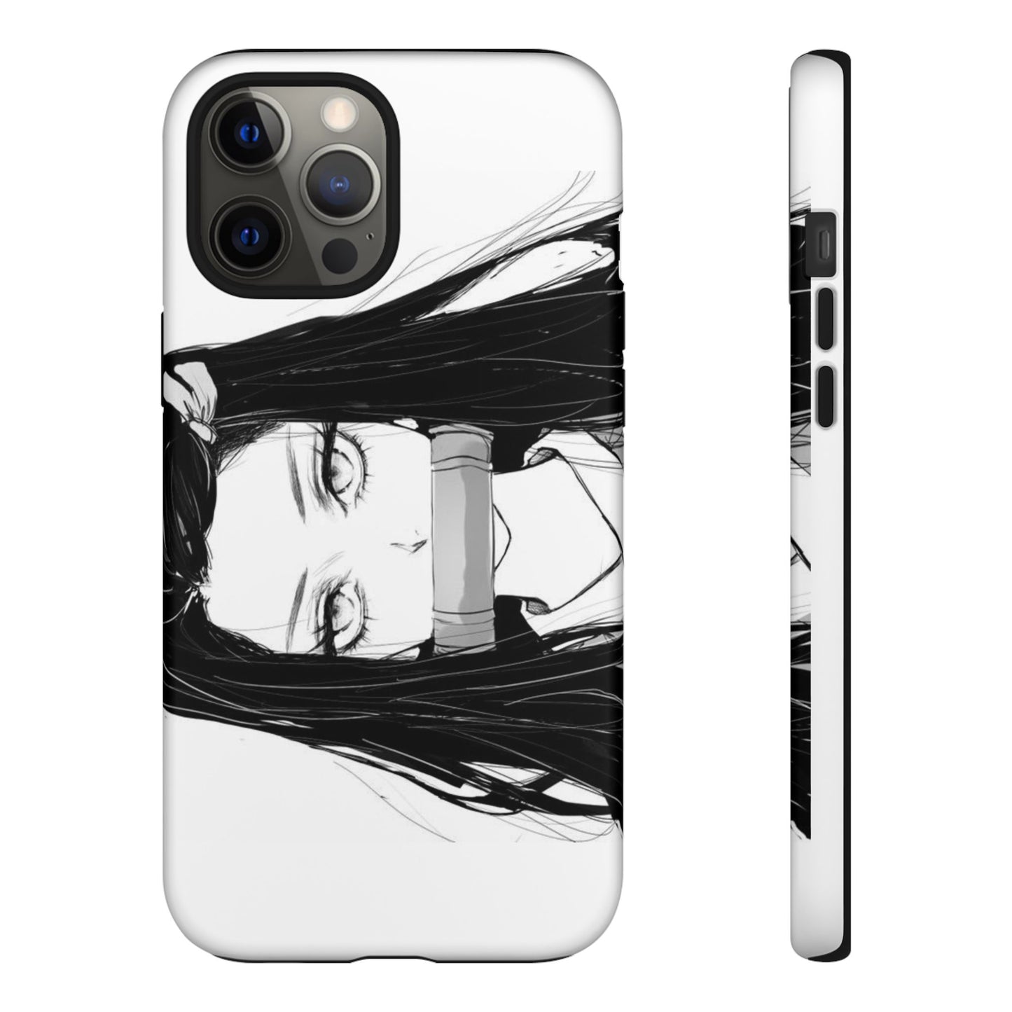 White Nezuko Kamado Clipart Phone Case