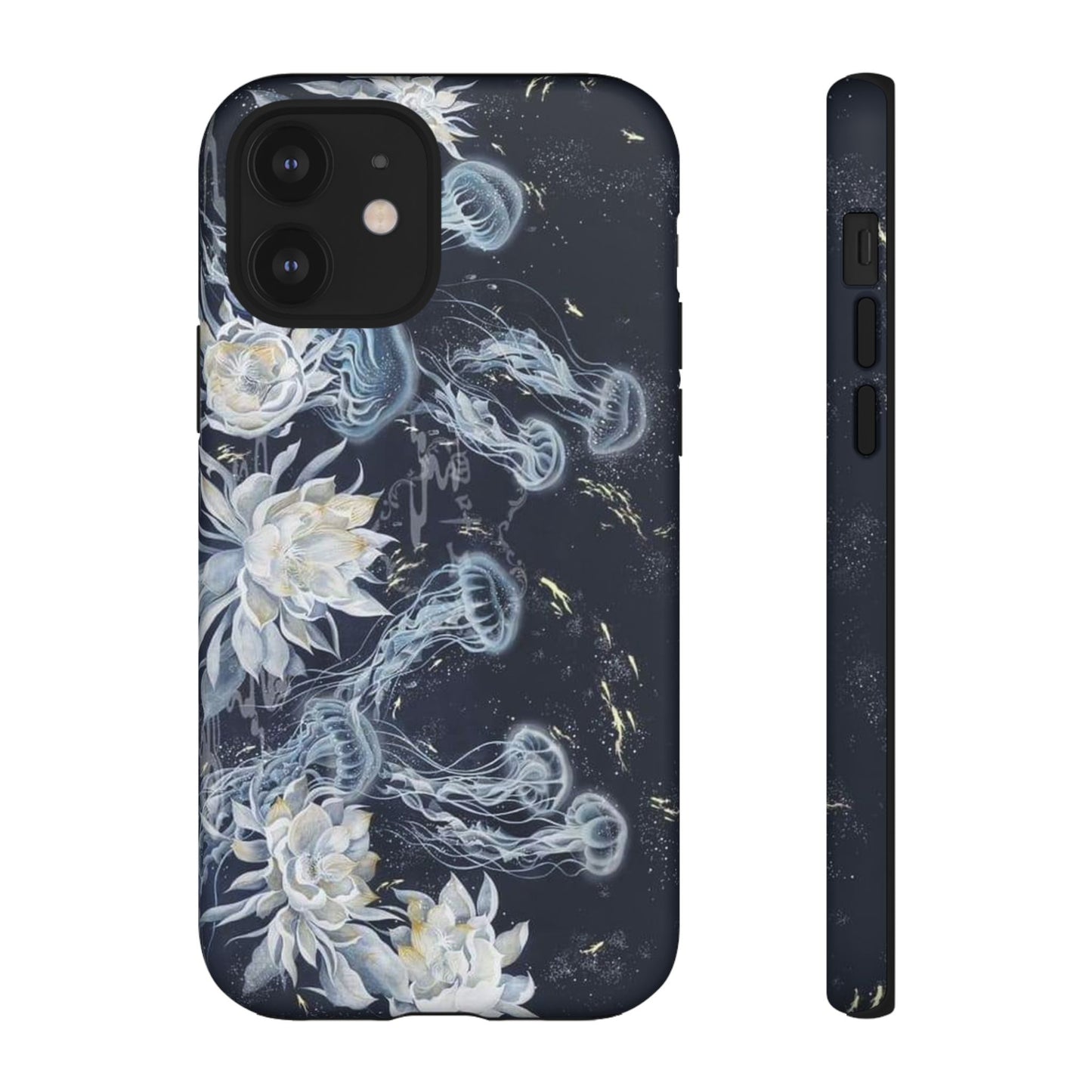 Jellyfish & Lily iPhone Case