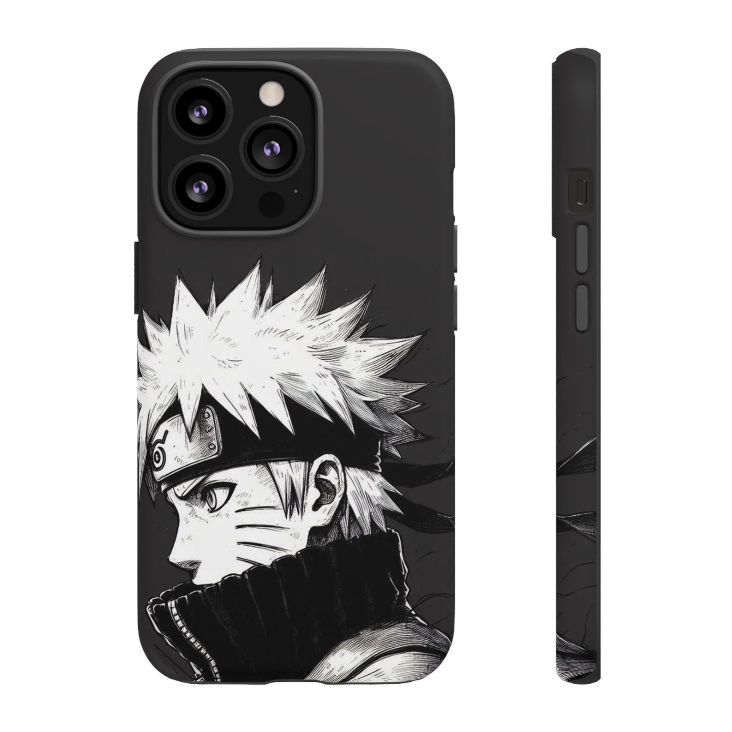 Black Naruto Clipart Phone Case