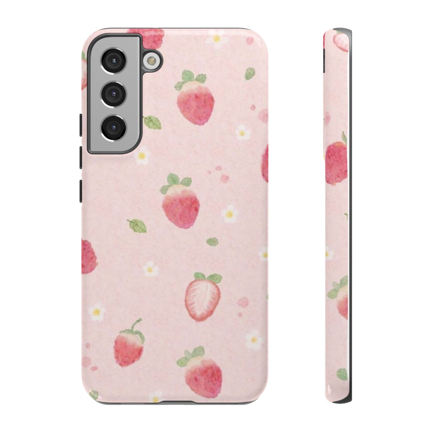 Strawberry Daisy iPhone Case