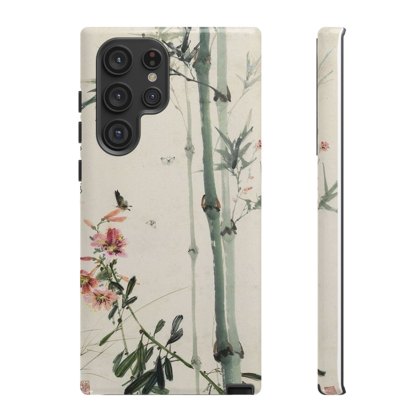 Bamboo Painting iPhone Case