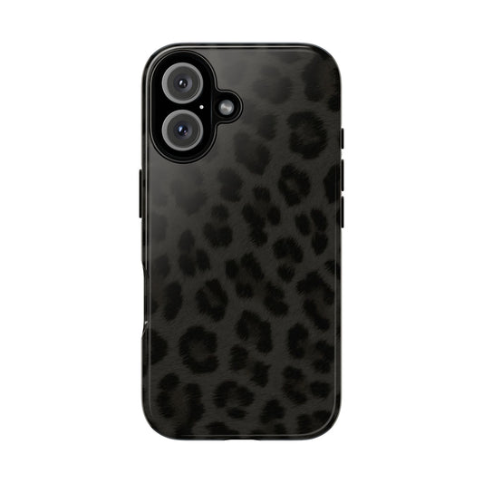 Black Leopard iPhone Case