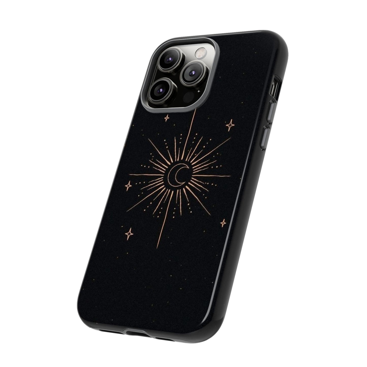 Golden Stars iPhone Case