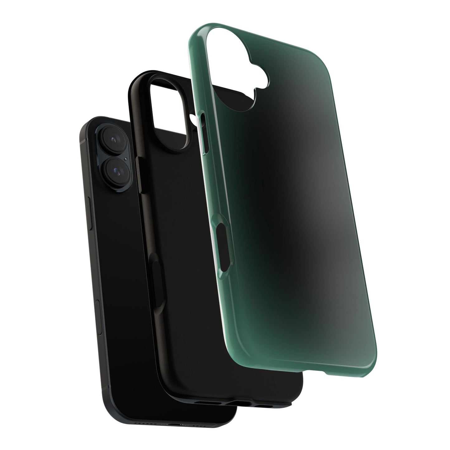 Midnight Green Aura Phone Case