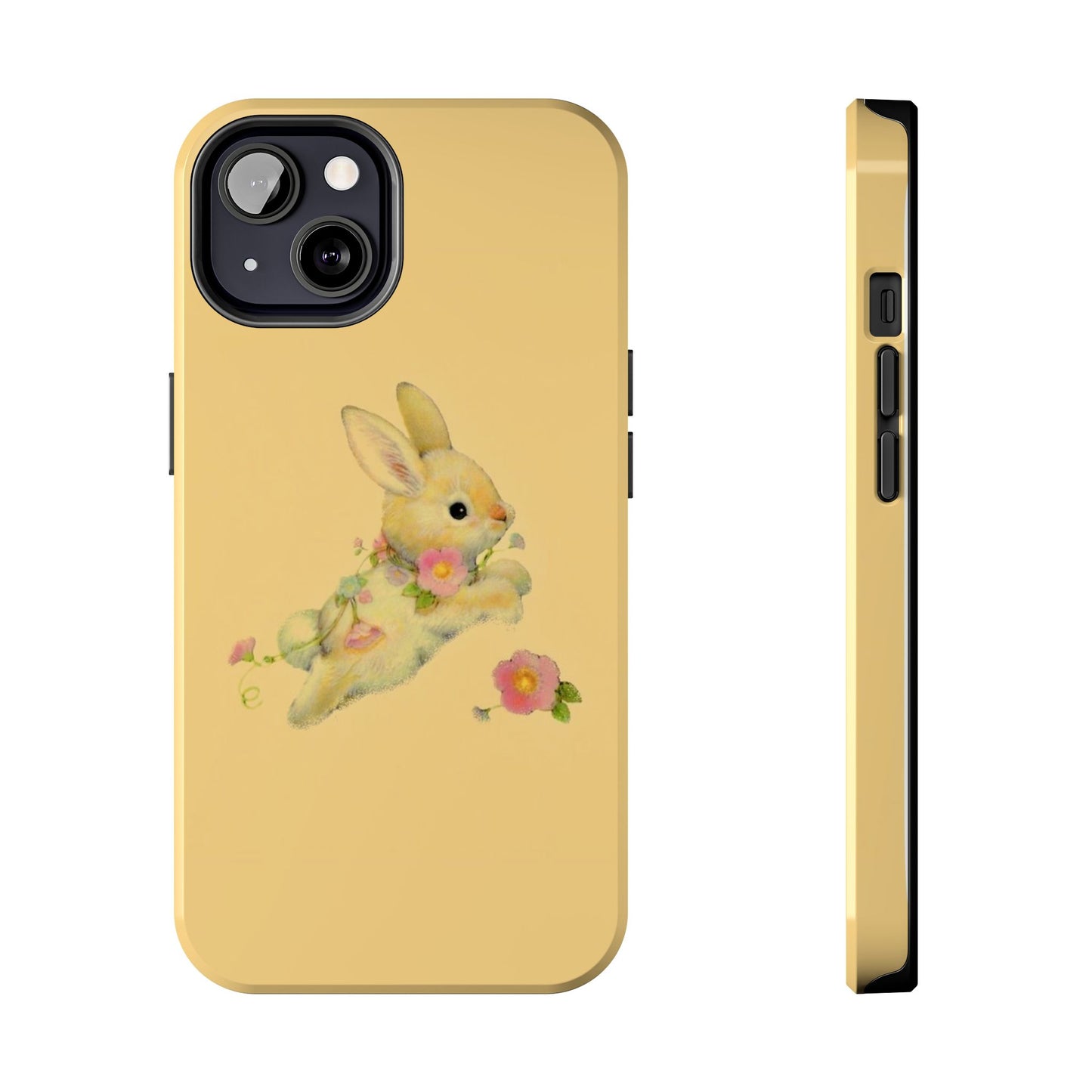 Bunny Floral iPhone Case