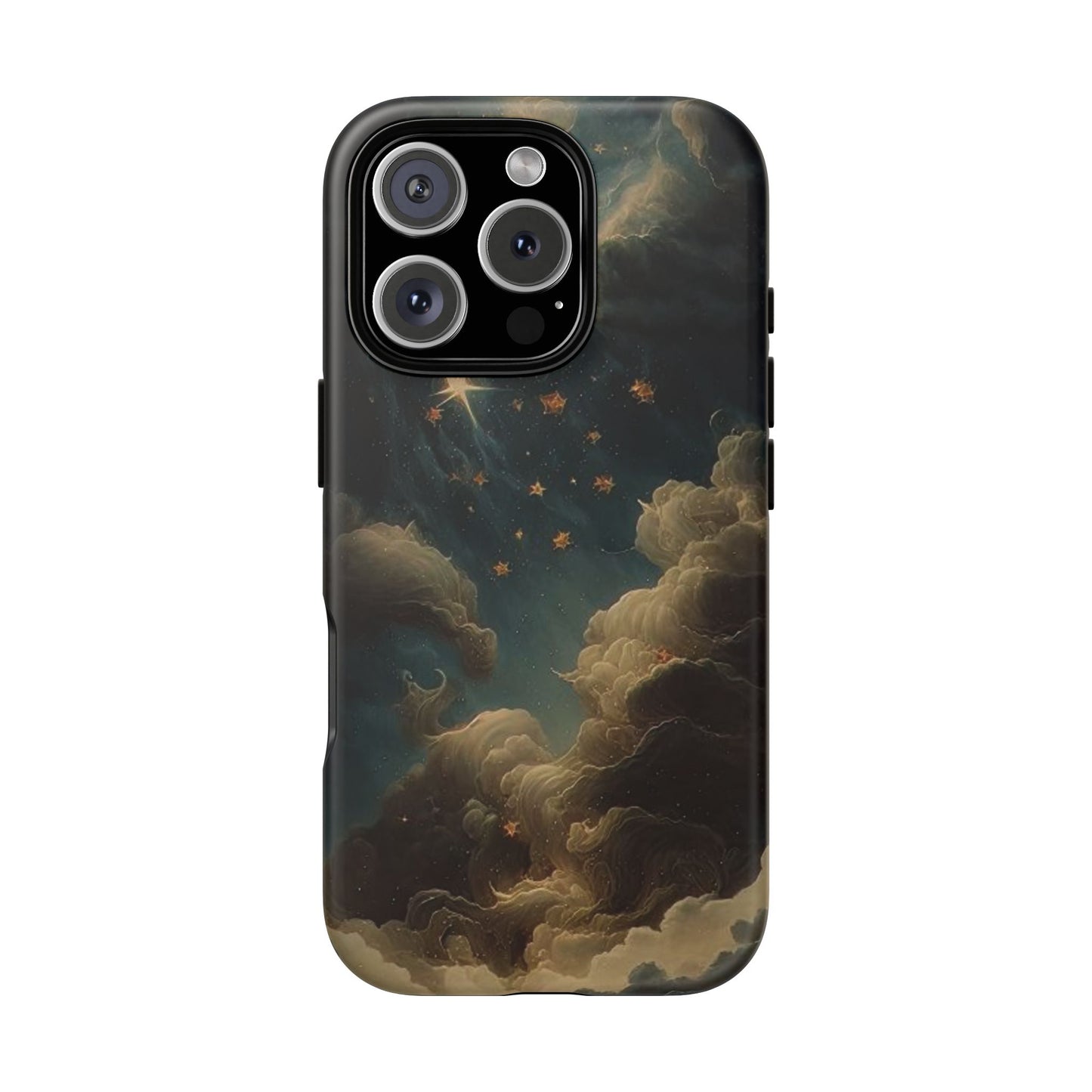 Cloudy Stars iPhone Case