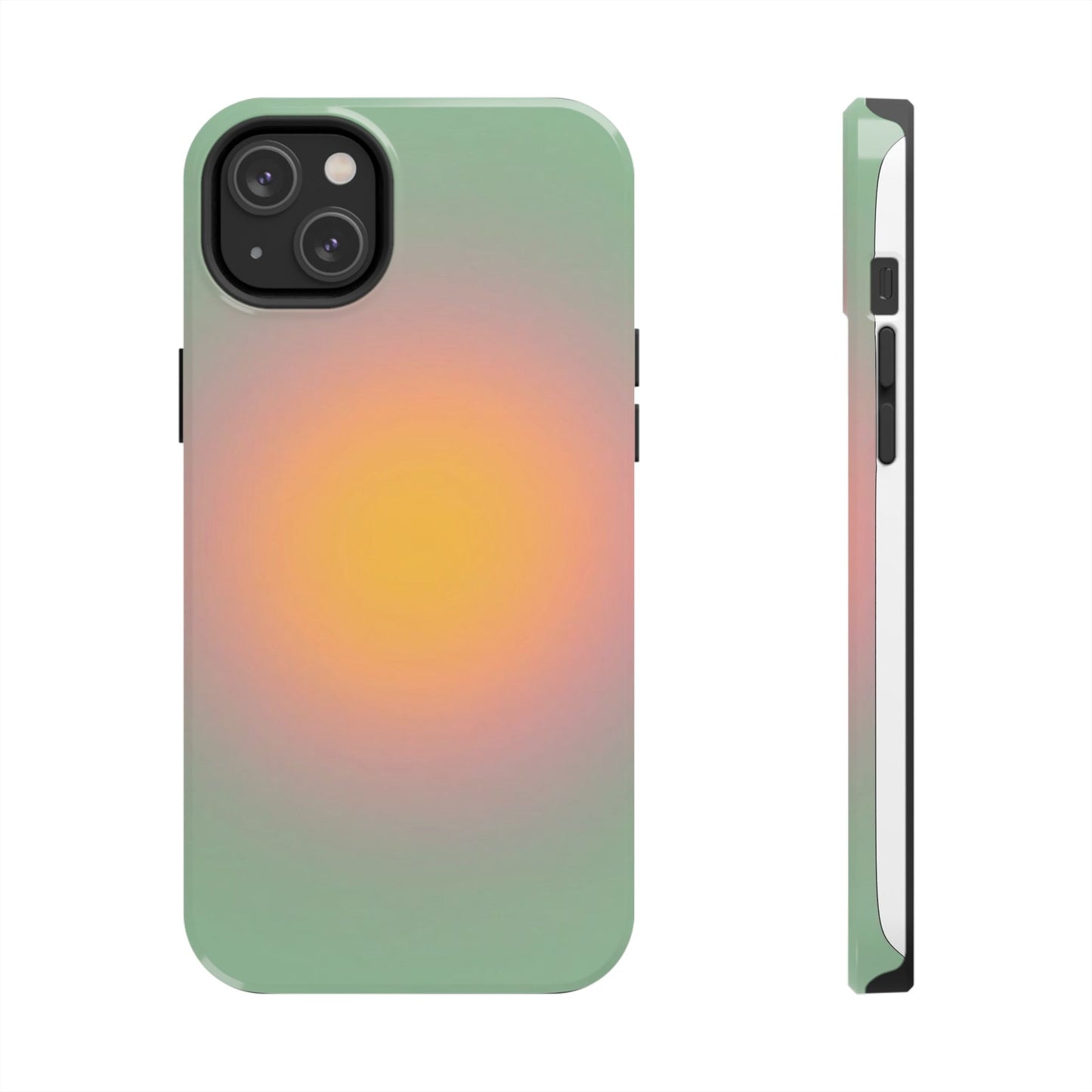 Sage & Orange iPhone Case