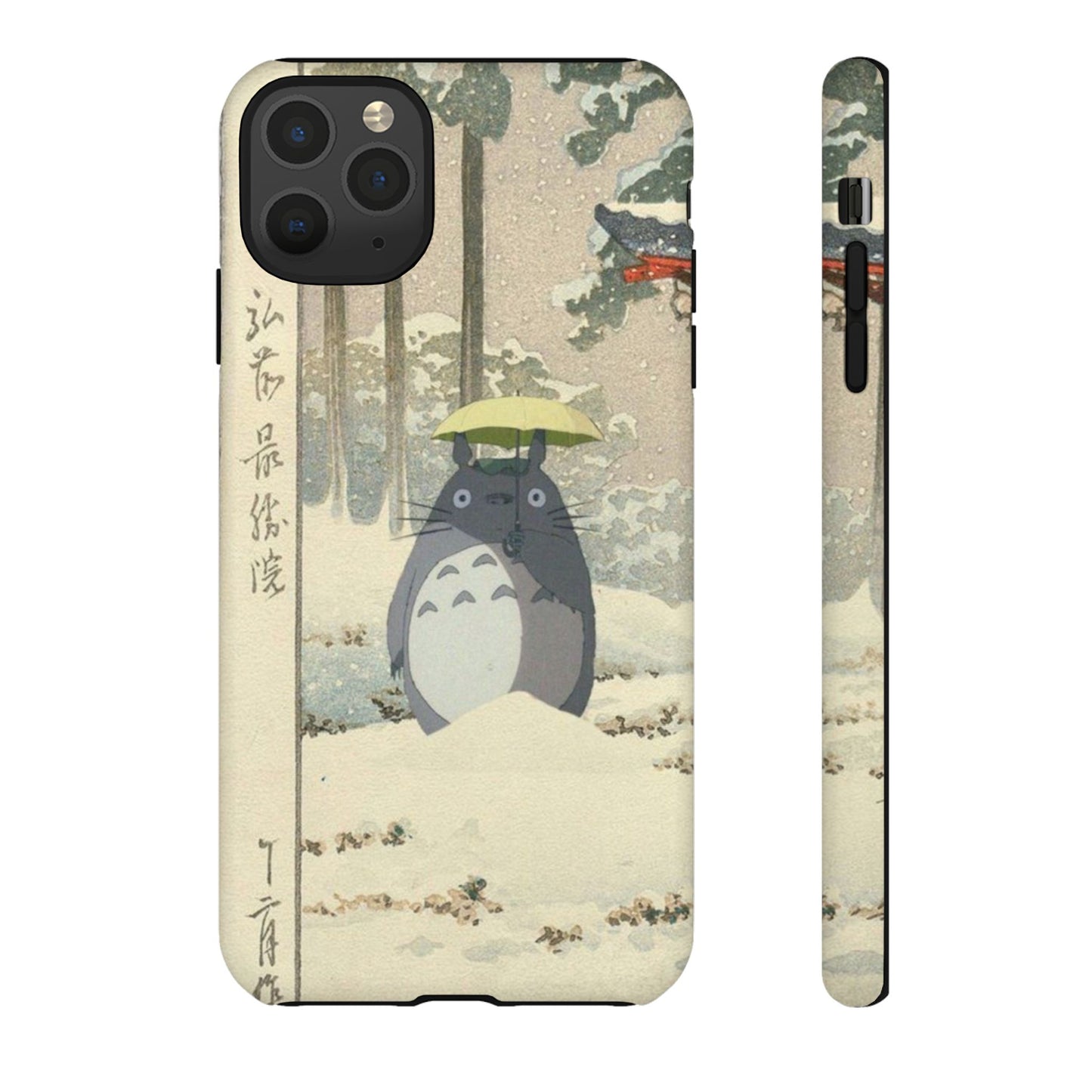 Totoro Snow iPhone Case